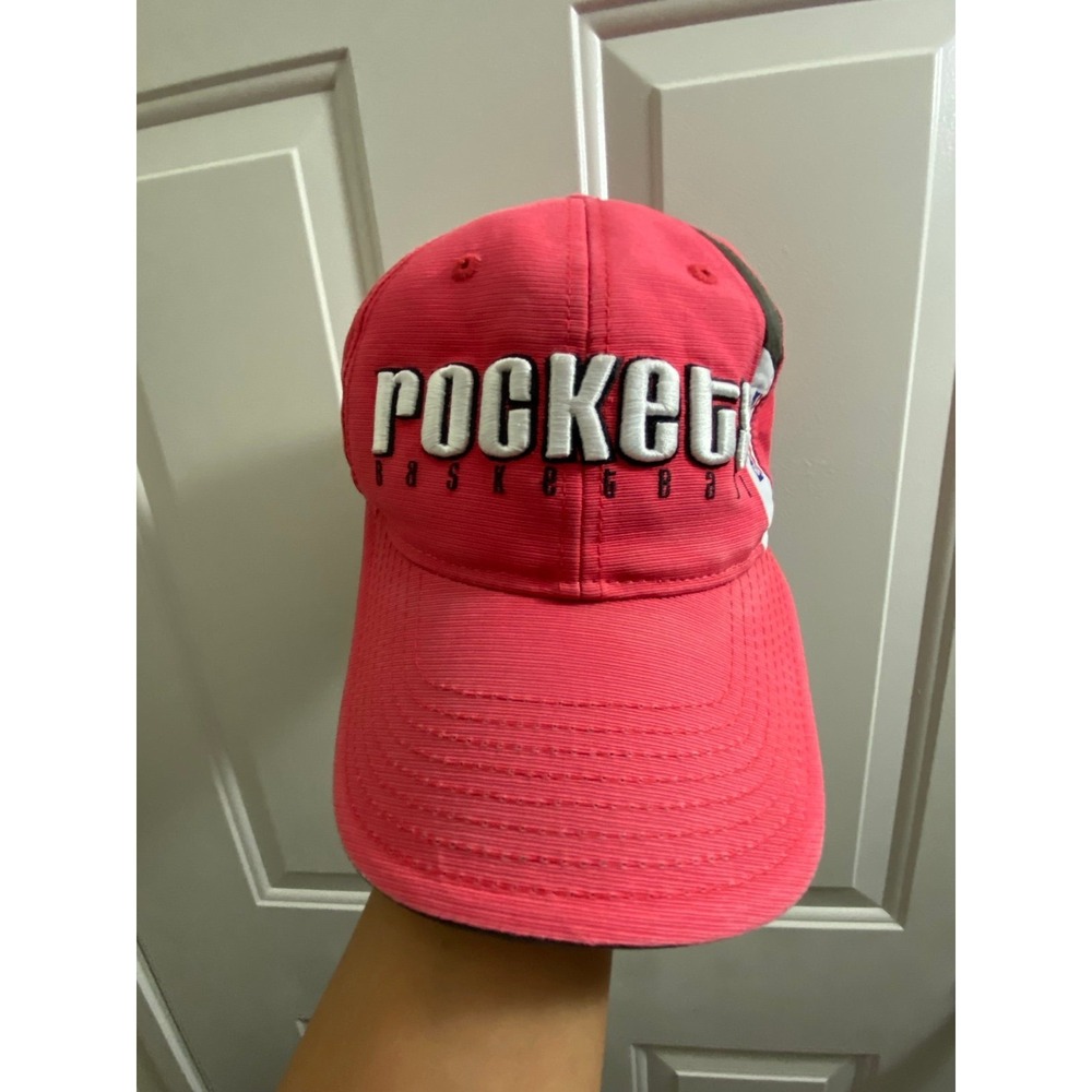 Vtg Houston Rocket basketball‎ adjustable hat 100% cotton NBA league